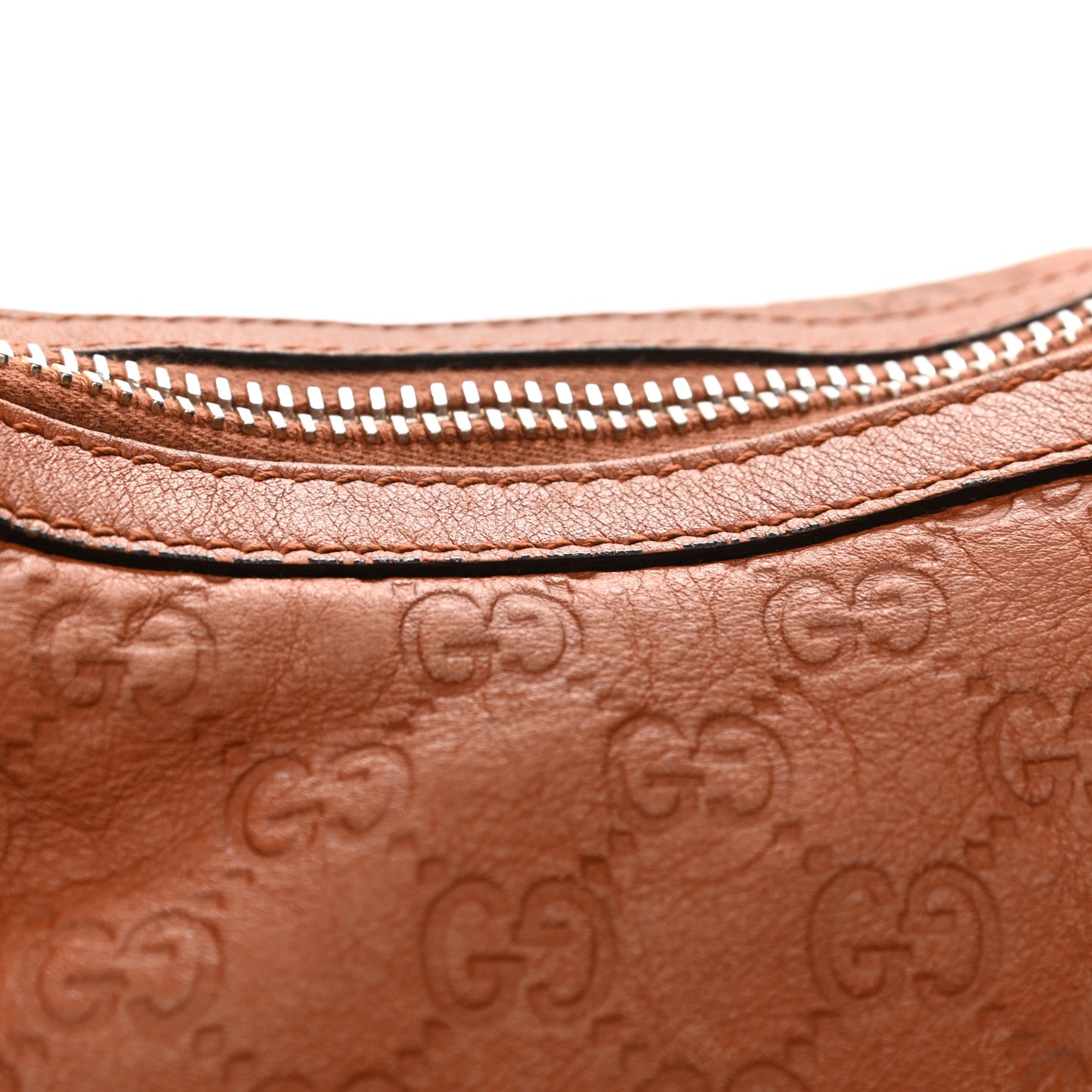 Guccissima Hobo Shoulder Bag Light Brown