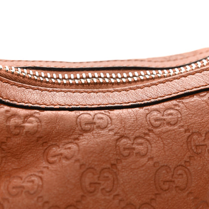 Gucci Guccissima Hobo Shoulder Bag Light Brown 12 of 19