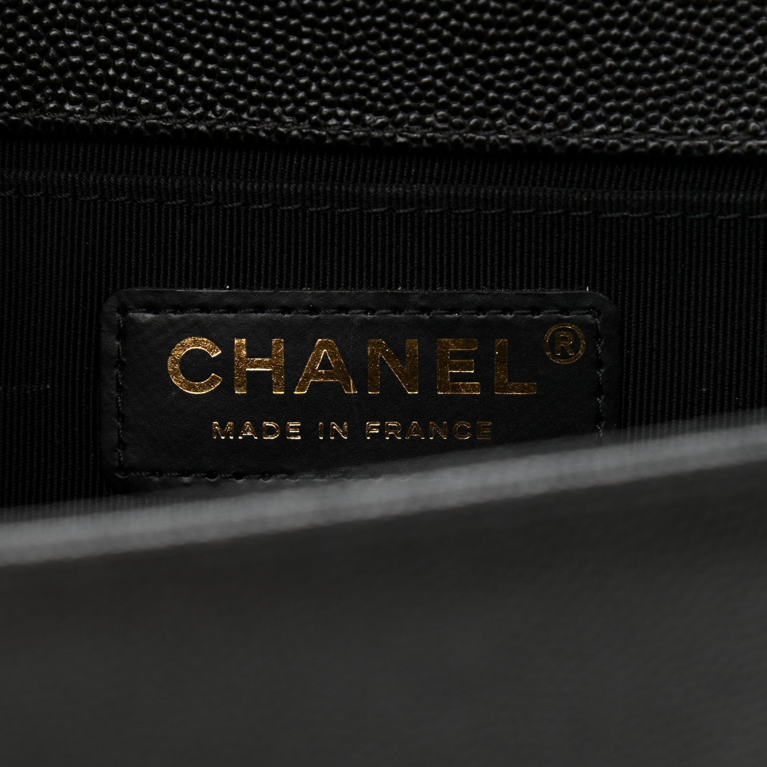 Chanel Caviar Quilted Medium Boy Flap Black 5 of 10