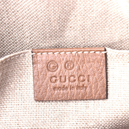 Gucci Monogram Mini Bree Messenger Bag Beige Tabacco 6 of 8