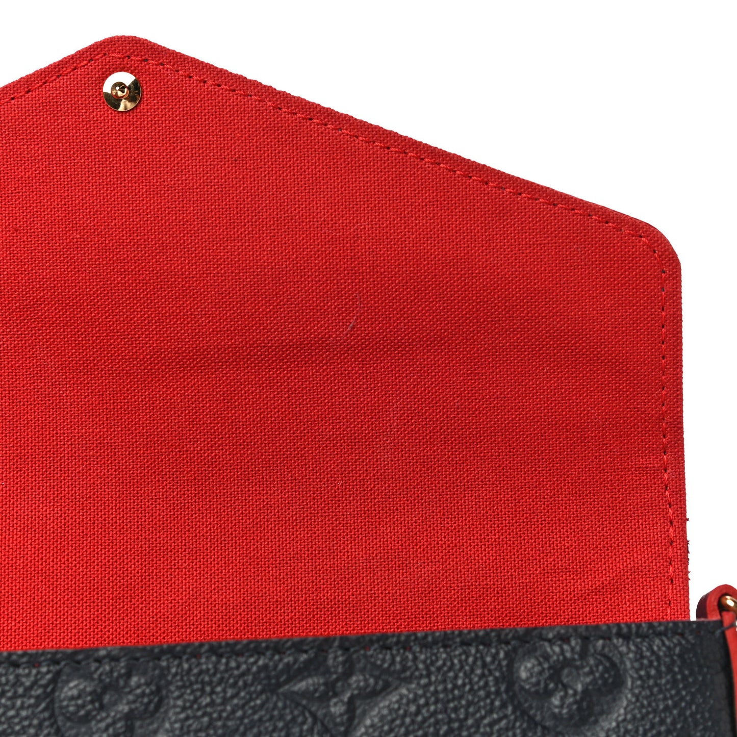 Empreinte Pochette Felicie Chain Wallet Marine Rouge
