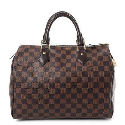 Louis Vuitton Damier Ebene Speedy 30 1 of 13