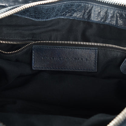 Balenciaga Agneau Giant 21 Silver Hardware Work Dark Night 6 of 7