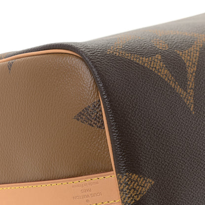 Louis Vuitton Reverse Monogram Giant Speedy Bandouliere 30 9 of 24