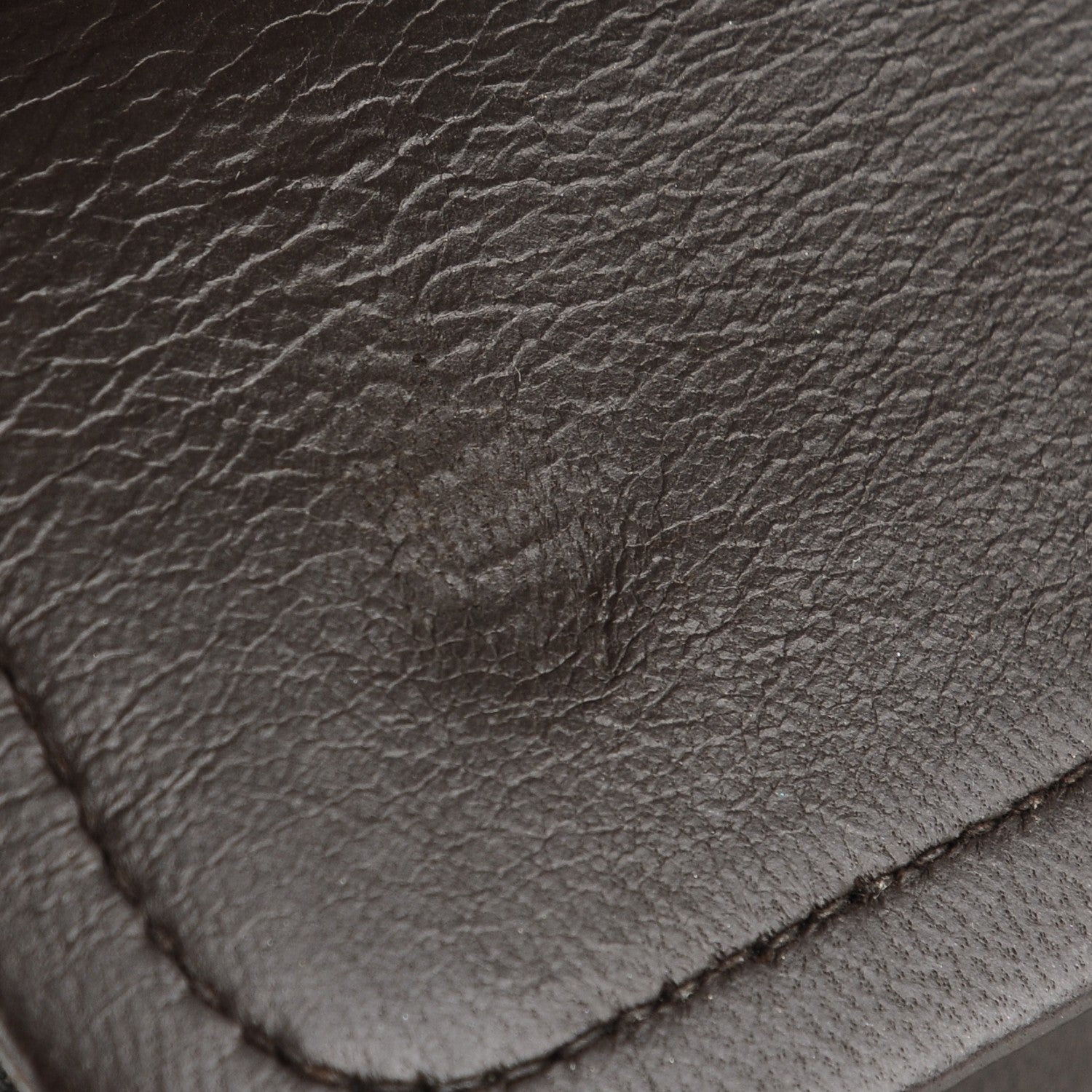Chanel Lambskin Quilted Medium Double Flap Dark Brown 11 of 22