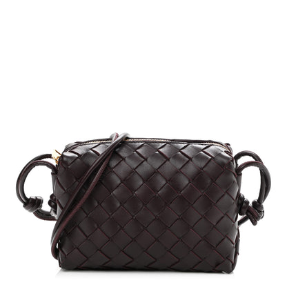 Bottega Veneta Nappa Intrecciato Mini Loop Camera Bag Grape 1 of 9