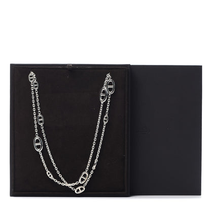 Hermes Sterling Silver Farandole Necklace 120 5 of 5