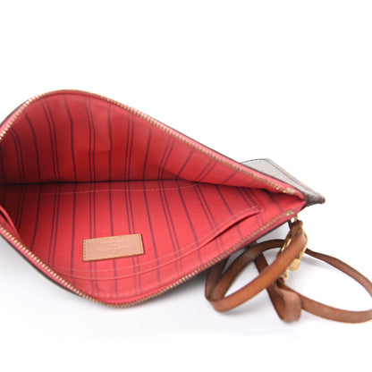 Louis Vuitton Monogram Neverfull MM GM Pochette Grenade 4 of 12