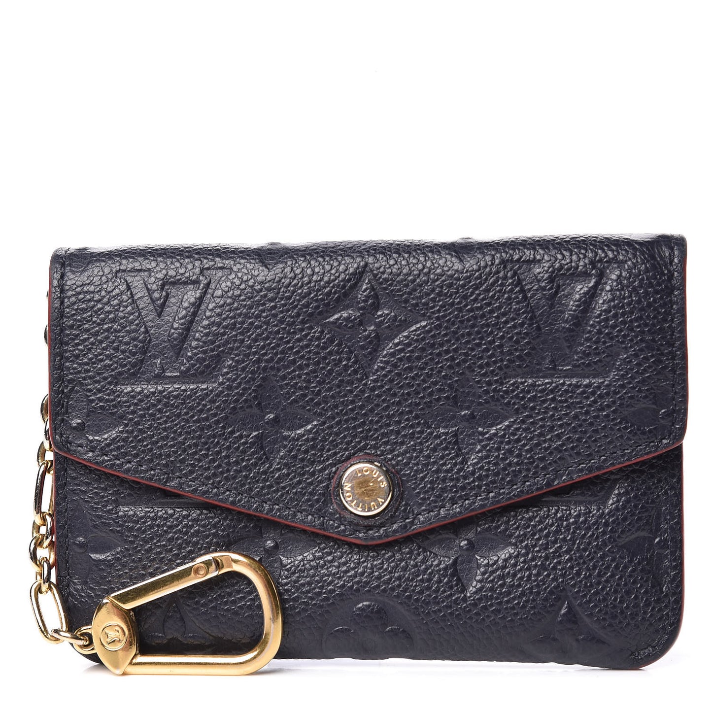 Empreinte Key Pouch Marine Rouge