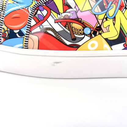 Christian Louboutin Mens Creative Super Loubi Print Orlato Flat Sneakers 41 Multicolor 12 of 12