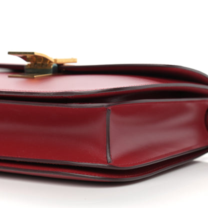 Celine Box Calfskin Medium Classic Box Flap Bag Red 11 of 11