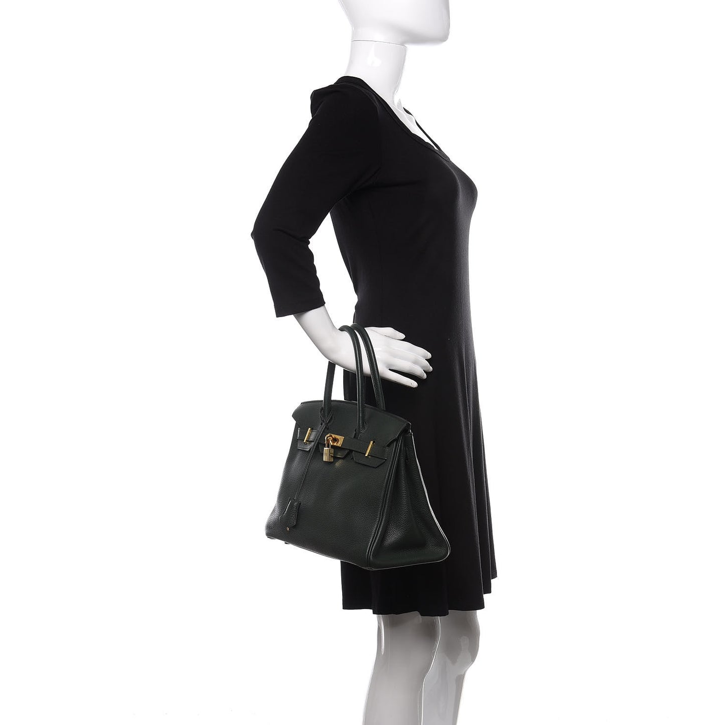 Togo Birkin 30 Vert Anglais
