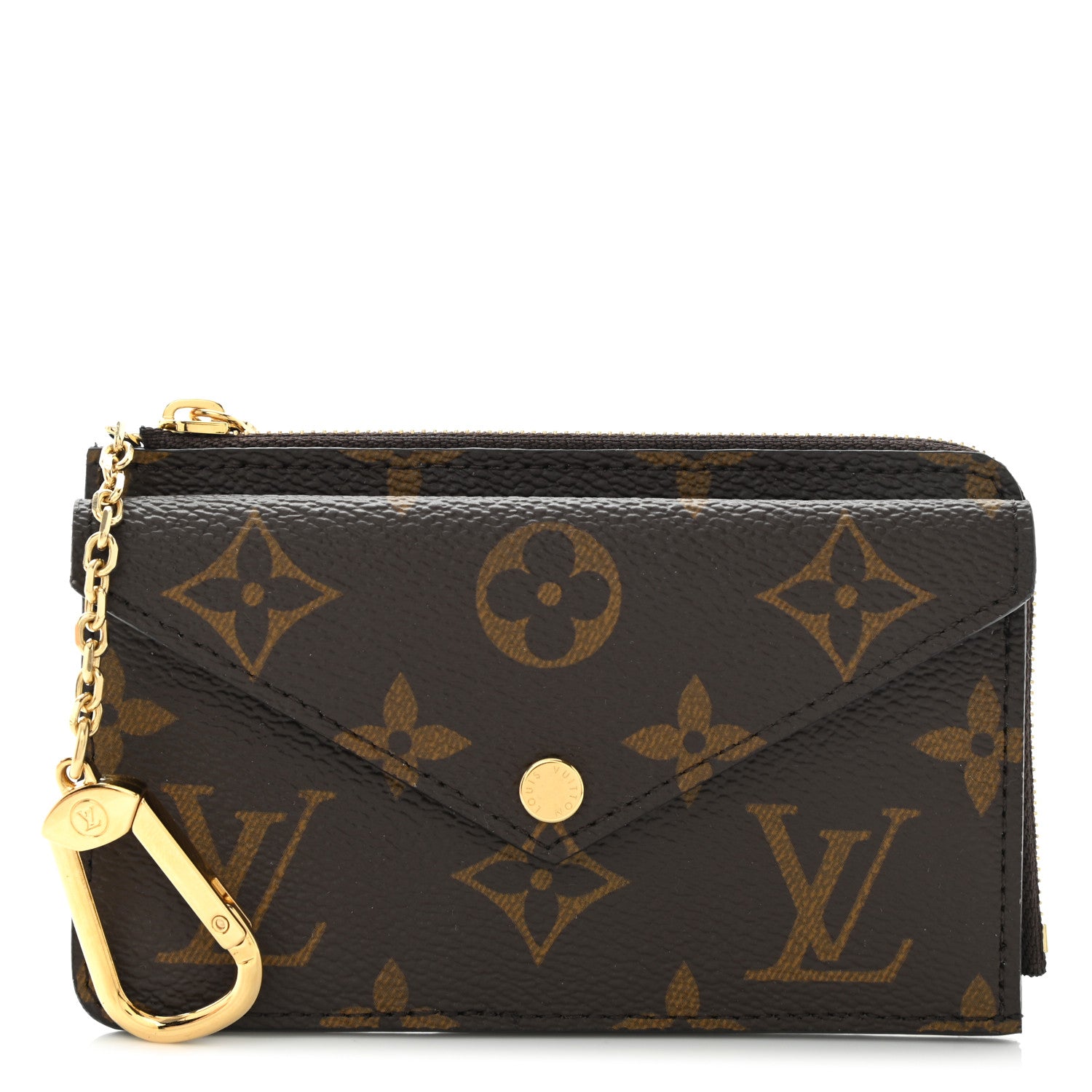 Louis Vuitton Monogram Recto Verso Card Holder Black 1 of 9