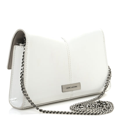 Marc Jacobs Calfskin Saint Marc Chain Wallet White 3 of 10