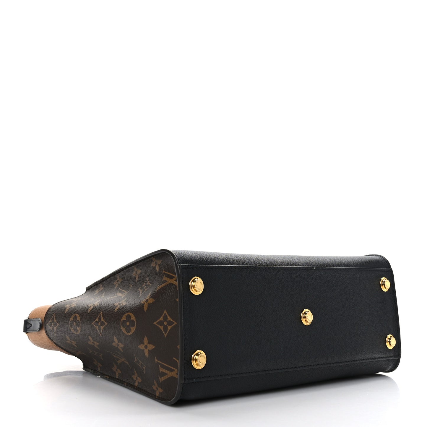 Calfskin Monogram On My Side Black