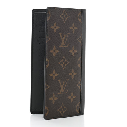 Louis Vuitton Monogram Macassar Brazza Wallet 3 of 7