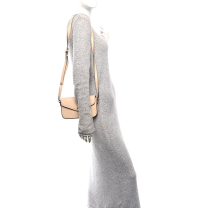 Gucci Calfskin GG Super Mini Shoulder Bag Beige 2 of 12