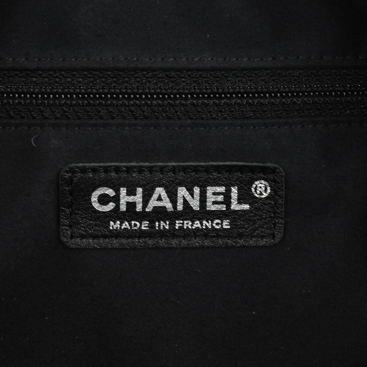 Chanel Tweed Lambskin Large Girl Bag Multicolor Black 6 of 7