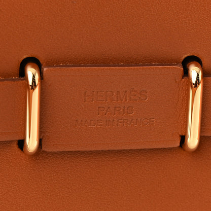 Hermes Military Toile Vache Hunter Herbag Zip Retourne 20 Ecru Beige Fauve 6 of 11
