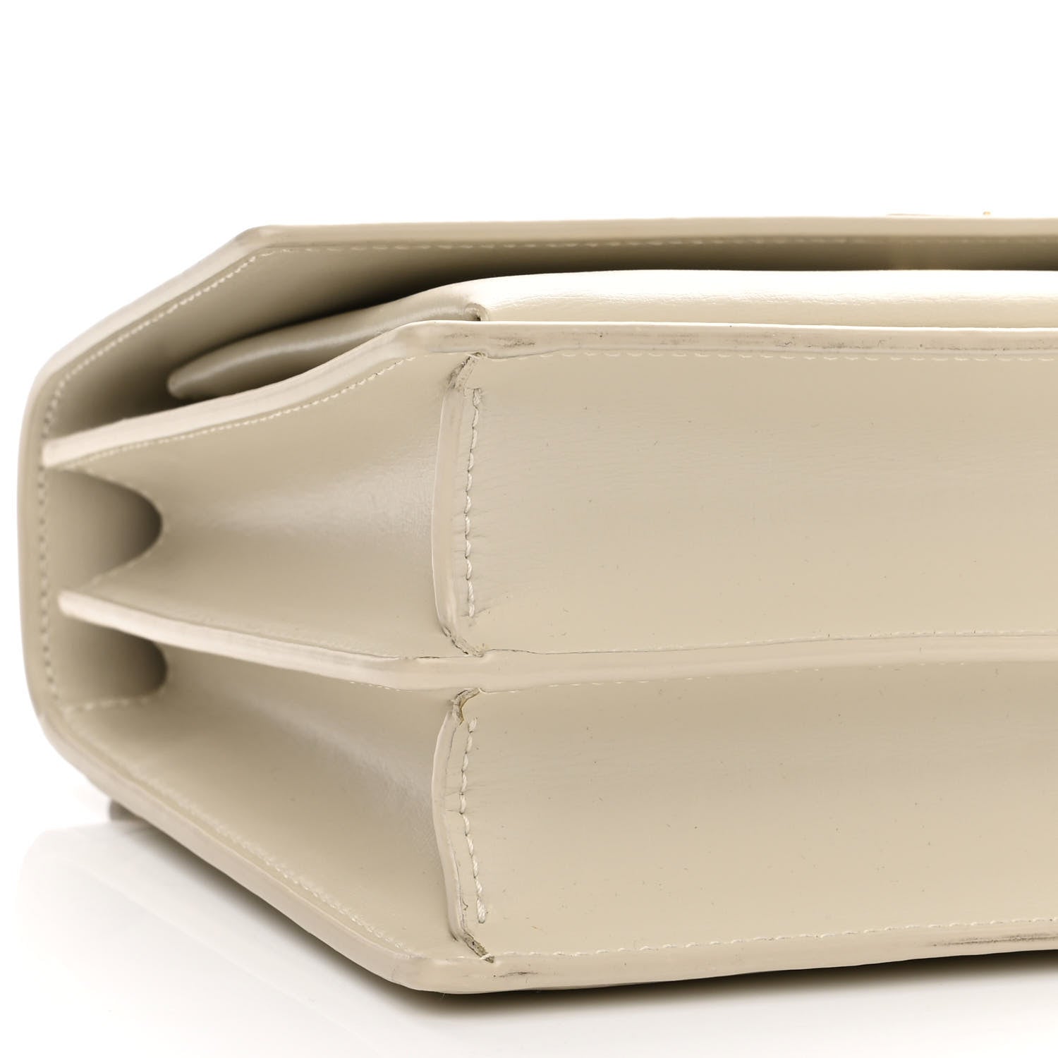 Saint Laurent Calfskin Medium Monogram Sunset Crema Soft 9 of 12
