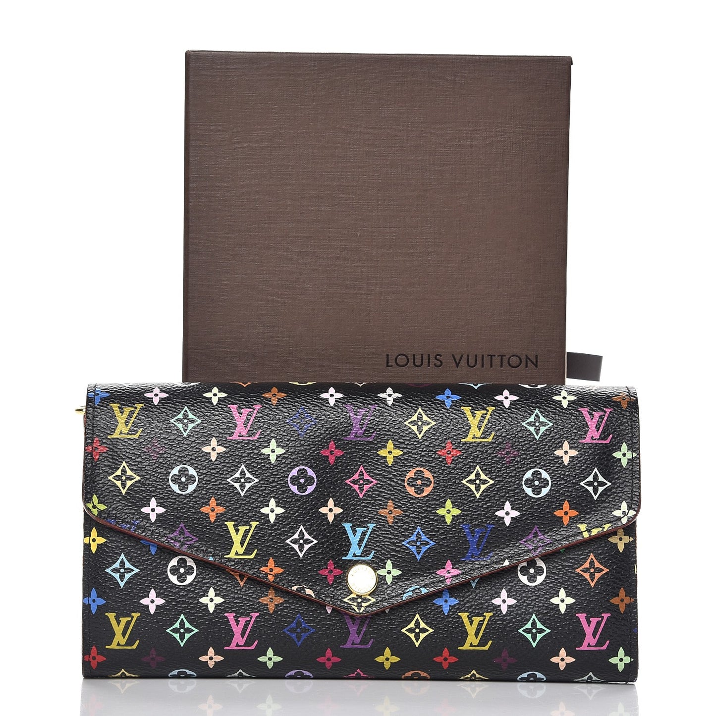 Monogram Multicolor Sarah Wallet NM Black Grenade