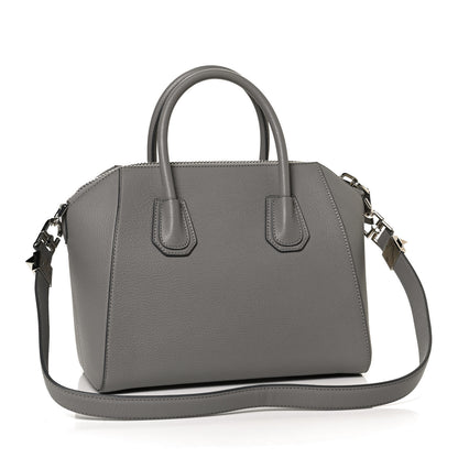 Givenchy Sugar Goatskin Small Antigona Pearl Grey 3 of 14