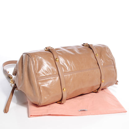 Miu Miu Vitello Lux Large Bow Bag Cammeo 4 of 8