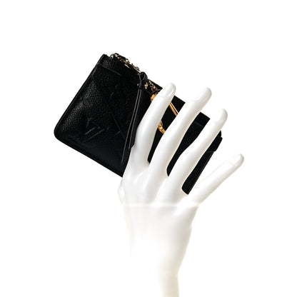 Louis Vuitton Empreinte Recto Verso Card Holder Black 2 of 8