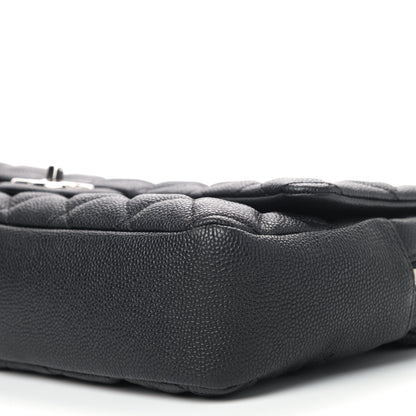 Chanel Caviar Quilted Jumbo Easy Flap Black 6 of 9