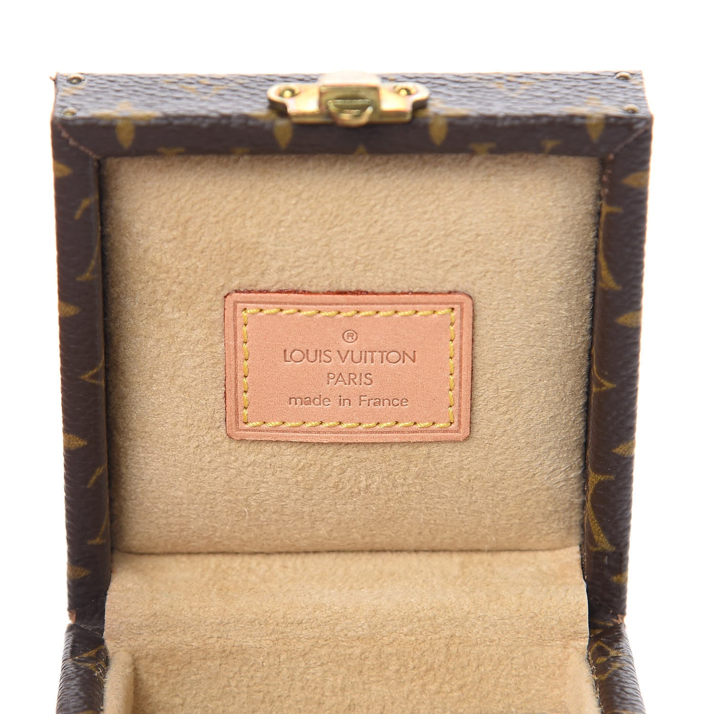 Monogram Ring Box Mini Trunk Case