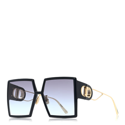 Christian Dior Square 30 Montaigne Sunglasses Black 1 of 9
