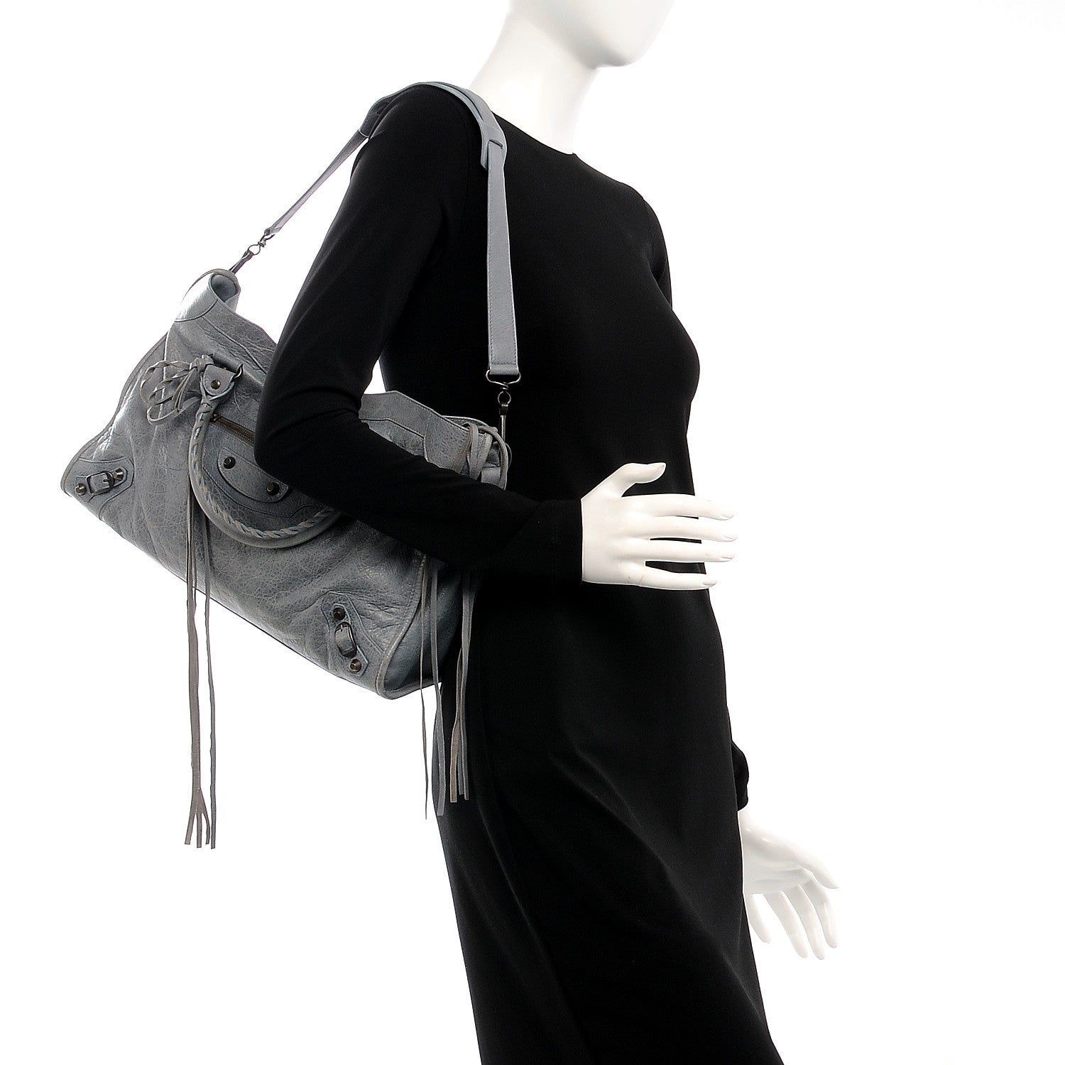 Balenciaga Agneau Classic Hardware City Gris Pyrite 2 of 13