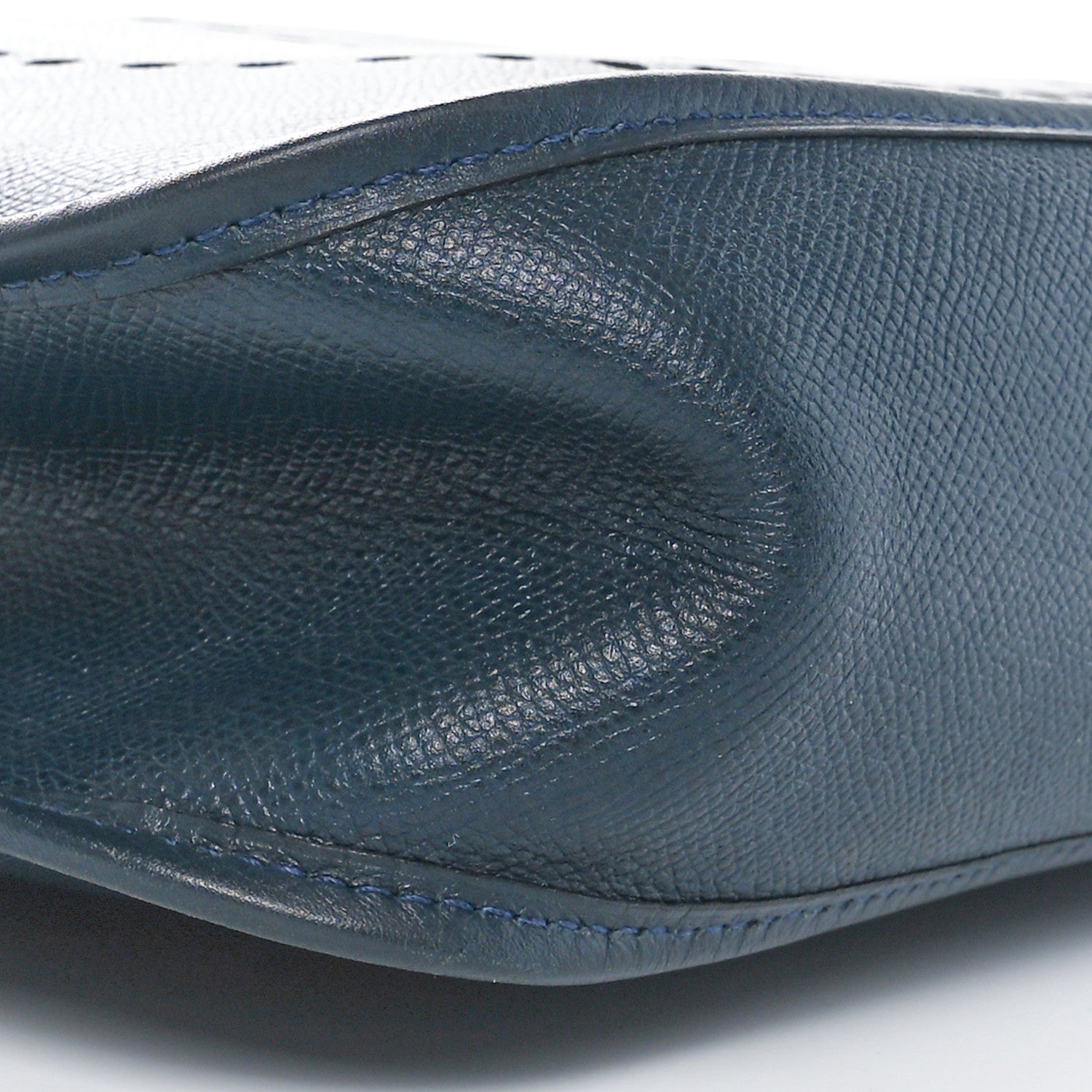 Hermes Courchevel Evelyne GM Bleu Indigo 8 of 9