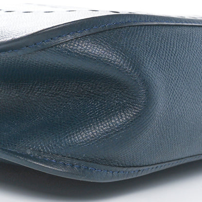 Hermes Courchevel Evelyne GM Bleu Indigo 8 of 9