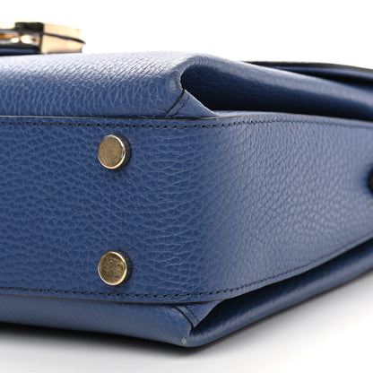 Gucci Dollar Calfskin Interlocking G Top Handle Shoulder Bag Caspian 8 of 11