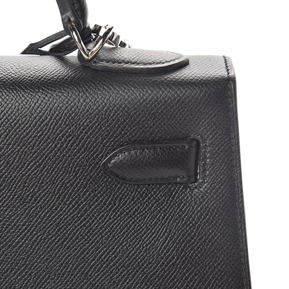 Hermes Epsom Kelly Sellier 32 Black 11 of 36