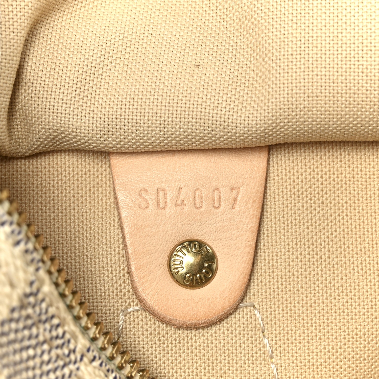 Louis Vuitton Damier Azur Speedy 25 6 of 10