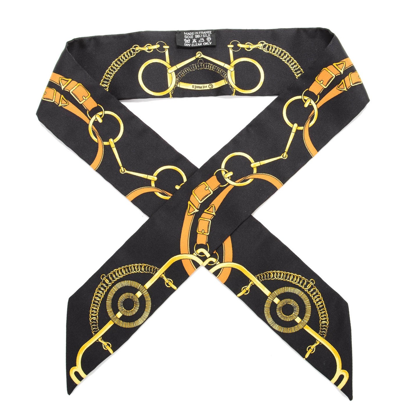 Silk Eperon D'Or Twilly Noir Jaune D'Or Tabac