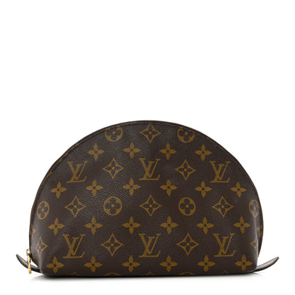Louis Vuitton Monogram Trousse Demi Ronde 1 of 7