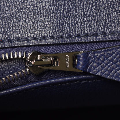 Hermes Epsom Birkin 30 Bleu Encre 10 of 28