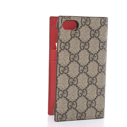 Gucci GG Supreme Monogram Bosco iPhone 7/8 Case Red 3 of 8