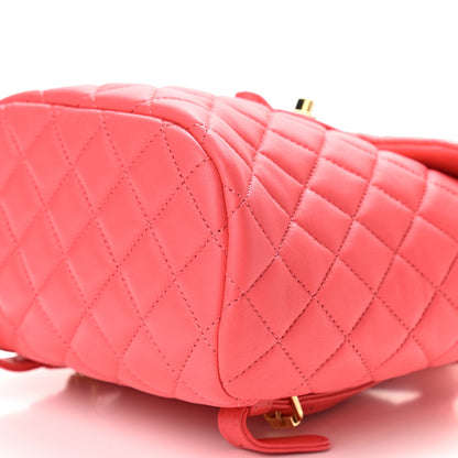 Chanel Lambskin Quilted Mini Urban Spirit Backpack Pink 10 of 10