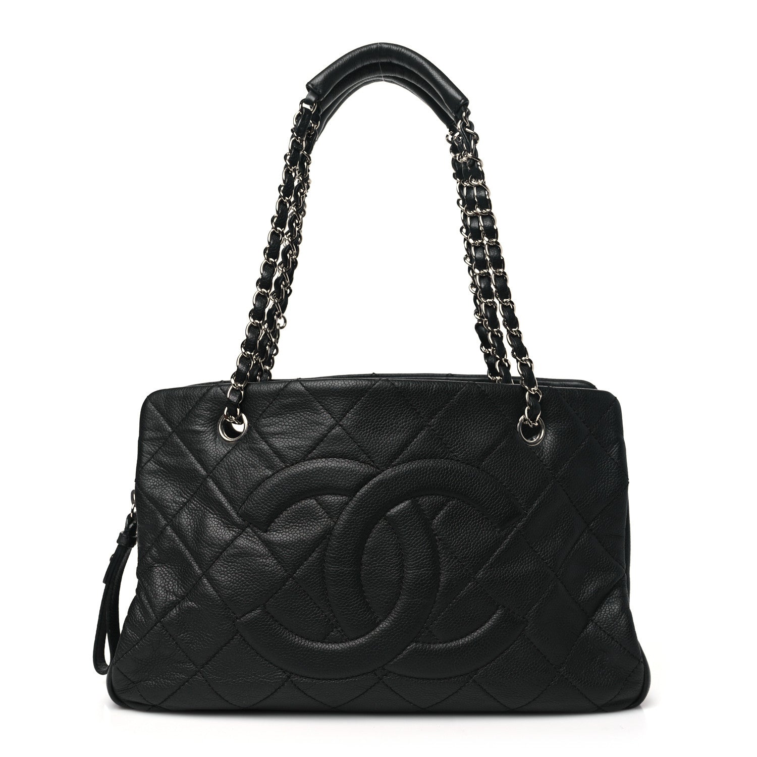 Chanel Caviar Quilted Timeless CC Soft Tote Black 1 of 10