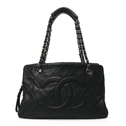 Chanel Caviar Quilted Timeless CC Soft Tote Black 1 of 10