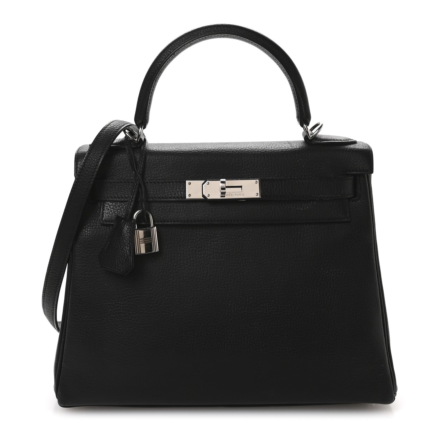 Hermes Togo Kelly Retourne 28 Black 1 of 12