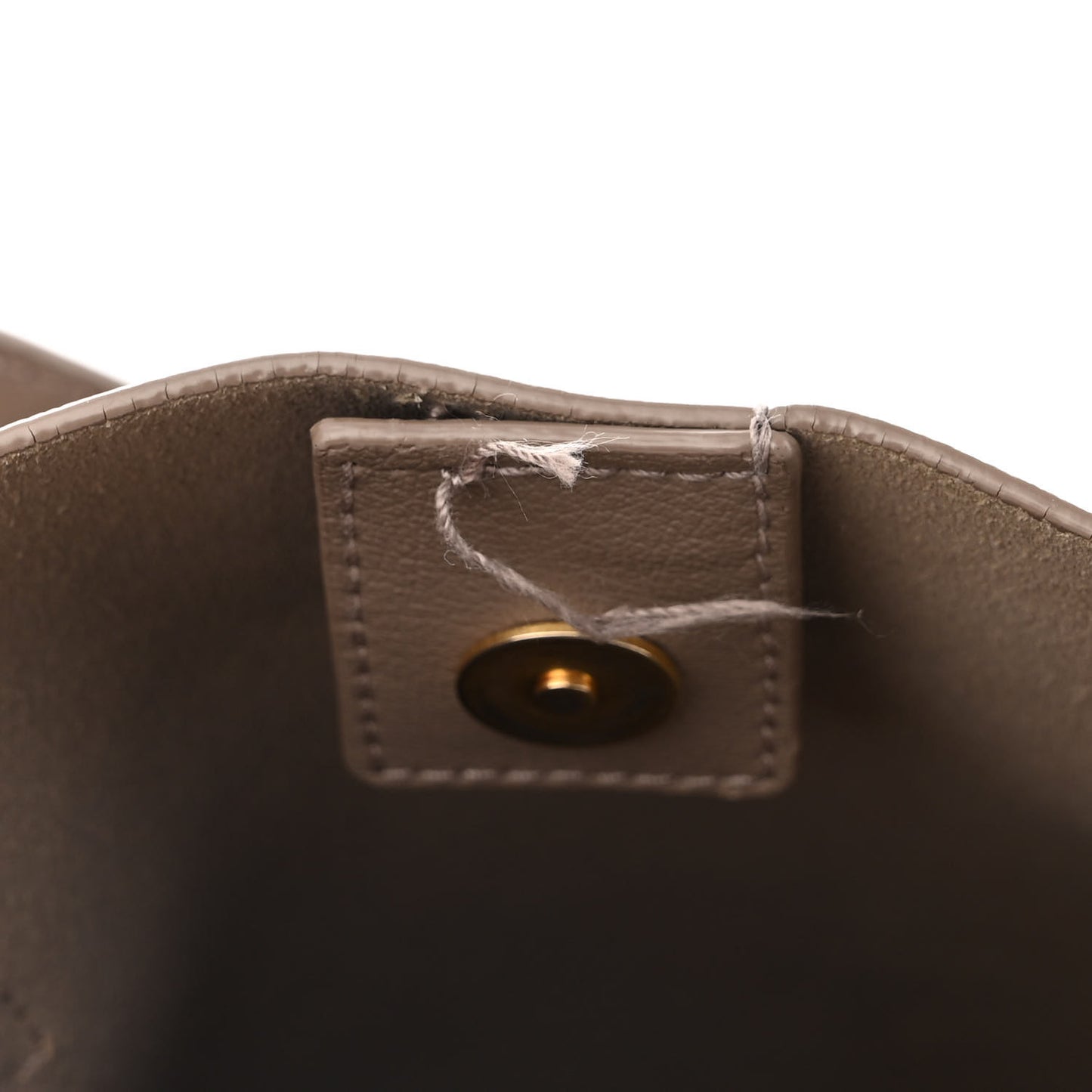 Calfskin Toy Shopping Tote Dark Beige