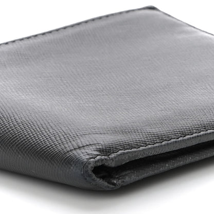 Prada Saffiano Bi-Fold Wallet Grafite 9 of 13