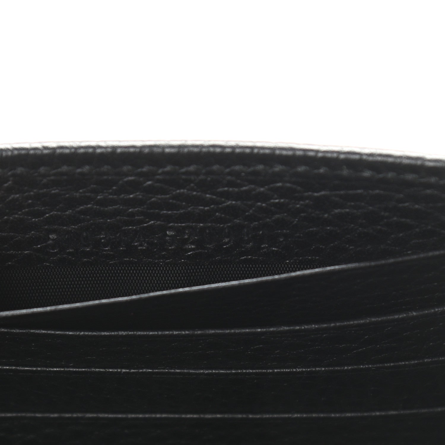 Gucci Dollar Calfskin Interlocking G Chain Wallet Black 7 of 10