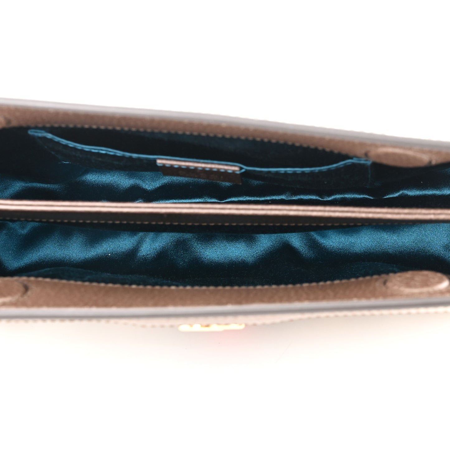 GG Supreme Monogram Web Small Ophidia Chain Shoulder Bag Brown