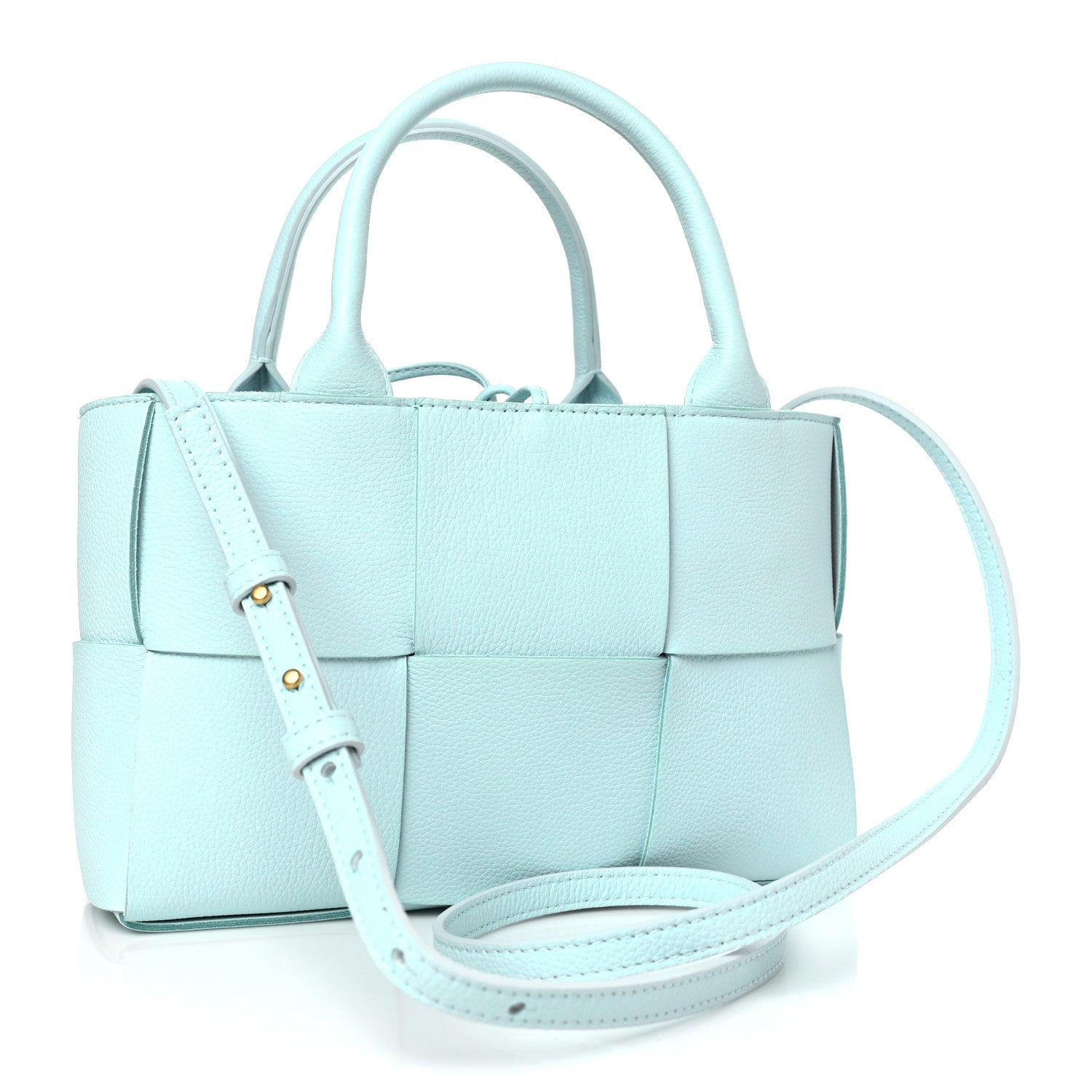 Bottega Veneta Nappa Intrecciato Mini Arco Tote Ice 4 of 9